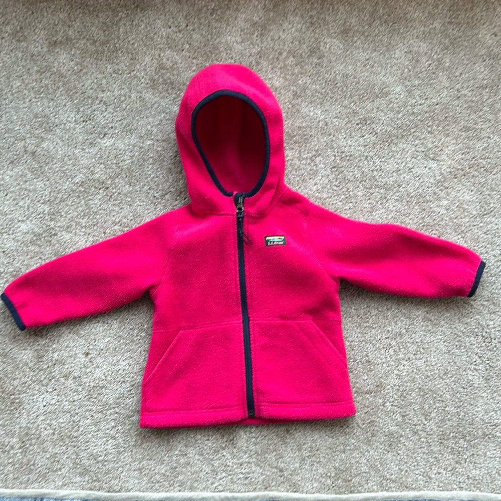 L.L. Bean Pink Mountain Fleece Classic Sz:2T